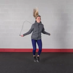 Body Solid Body-Solid Tools Premium Speed Rope BSTSR10 -Optimaal Fitnessapparatuur Winkel BSTSR10 action DSF2748