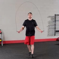 Body Solid Body-Solid Tools Premium Speed Rope BSTSR1 -Optimaal Fitnessapparatuur Winkel BSTSR1 DSCF6690