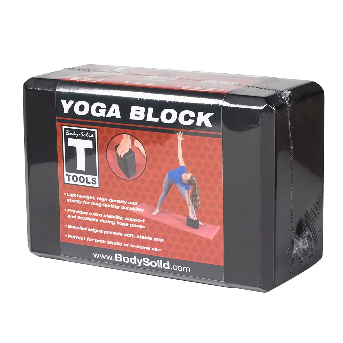 Body Solid Body-Solid Tools Yoga Block BSTYB10 2 Body Solid Body-Solid Tools Yoga Block BSTYB10 - Afbeelding 2