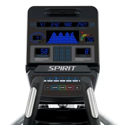 Spirit Fitness Crosstrainer - CE900LED -Optimaal Fitnessapparatuur Winkel CE900 console working