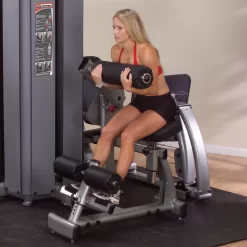 Body Solid Body-Solid Pro Dual Ab And Back Extensie - DABB-S -Optimaal Fitnessapparatuur Winkel DABB S AbCrunch 1000