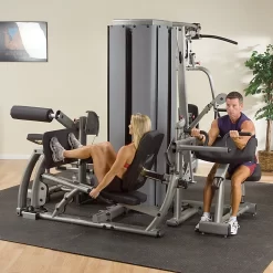 Body Solid Body-Solid Pro Dual Modular Gym System DGYM -Optimaal Fitnessapparatuur Winkel DGYM EX LegPress BiCurl