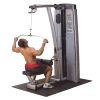 Body Solid Body-Solid Pro Dual Lat And Mid Row Machine DLAT-SF