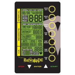 Evocardio Renegade Airbike Pro AB100 -Optimaal Fitnessapparatuur Winkel EVO ReNegaDE console