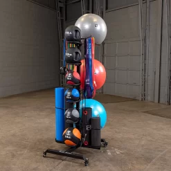 Body Solid Body-Solid Multi Accessory Rack - GAR100 -Optimaal Fitnessapparatuur Winkel GAR100 DSF0198