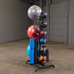 Body Solid Body-Solid Multi Accessory Rack - GAR100 -Optimaal Fitnessapparatuur Winkel GAR100 DSF0199