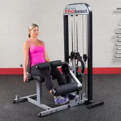 Body Solid Proselect Selectorized Leg Ext. & Leg Curl Machine GCEC-STK 5 Body Solid Proselect Selectorized Leg Ext. & Leg Curl Machine GCEC-STK -Optimaal Fitnessapparatuur Winkel GCEC STK Exercises