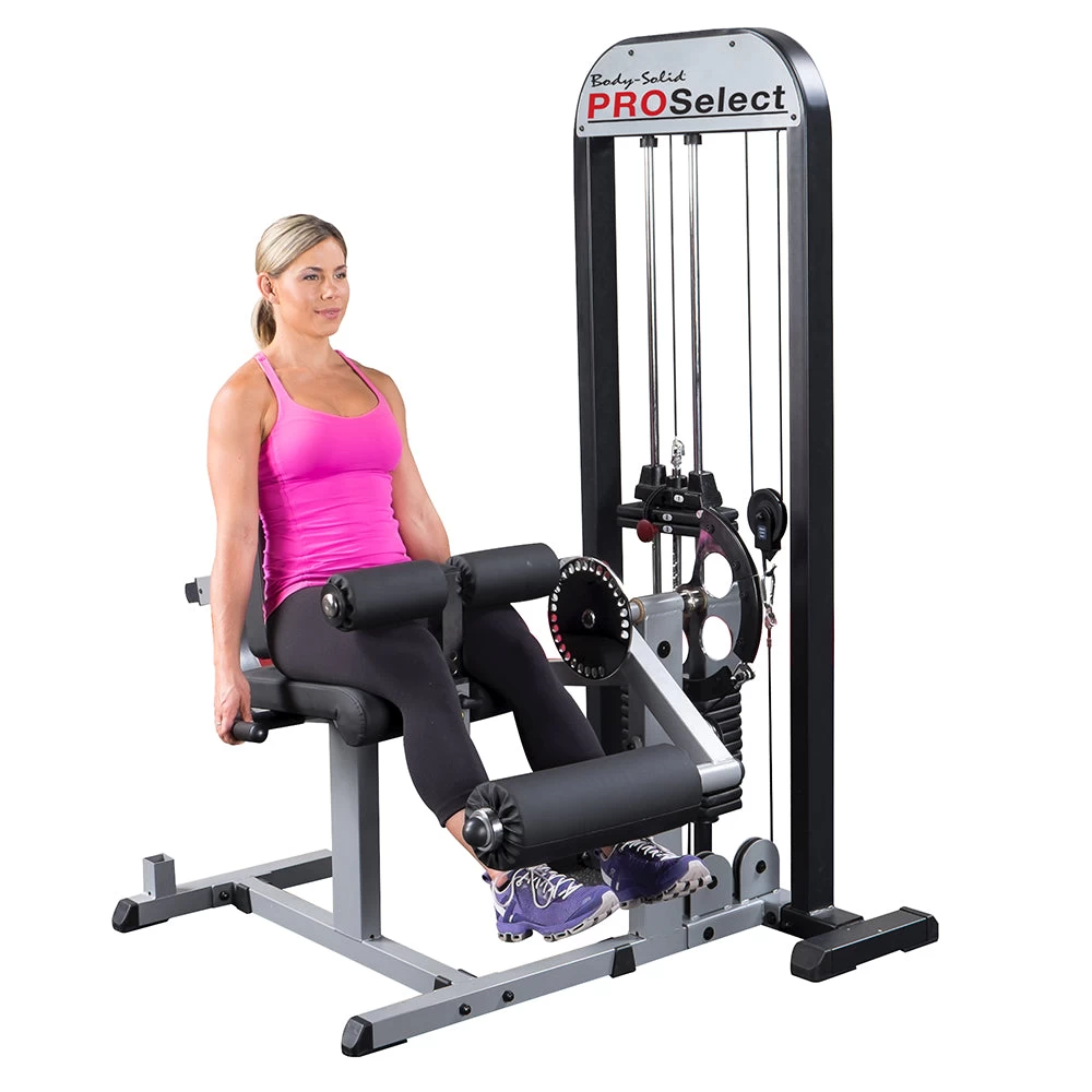 Body Solid Proselect Selectorized Leg Ext. & Leg Curl Machine GCEC-STK 1 Body Solid Proselect Selectorized Leg Ext. & Leg Curl Machine GCEC-STK