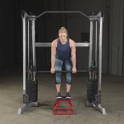 Body Solid Body-Solid Bar Optie - GDCCBAR -Optimaal Fitnessapparatuur Winkel GDCC200 0220 Exer