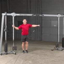 Body Solid Body-Solid Deluxe Cable Crossover -Optimaal Fitnessapparatuur Winkel GDCC250 0007 Exer