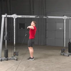 Body Solid Body-Solid Deluxe Cable Crossover -Optimaal Fitnessapparatuur Winkel GDCC250 0012 Exer