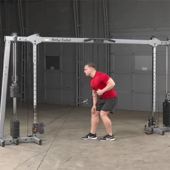 Body Solid Body-Solid Deluxe Cable Crossover -Optimaal Fitnessapparatuur Winkel GDCC250 0020 Exer