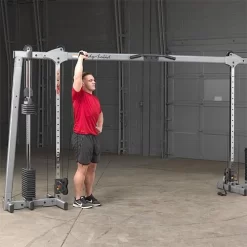 Body Solid Body-Solid Deluxe Cable Crossover -Optimaal Fitnessapparatuur Winkel GDCC250 0049 Exer