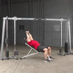 Body Solid Body-Solid Deluxe Cable Crossover -Optimaal Fitnessapparatuur Winkel GDCC250 0078 Exer