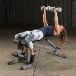 Body Solid Body-Solid Flat Incline Decline Bank - GFID31 -Optimaal Fitnessapparatuur Winkel GFID31 0017 Exer