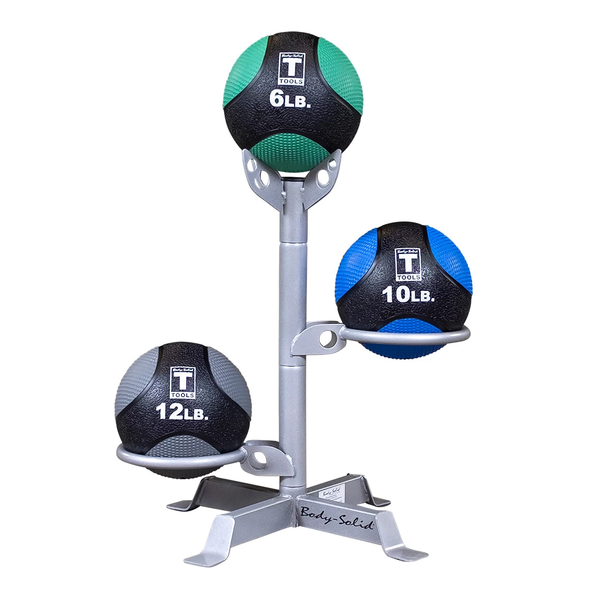 Body Solid Body-Solid Medicine Ball Rack GMR5 2 Body Solid Body-Solid Medicine Ball Rack GMR5 - Afbeelding 2