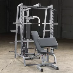 Body Solid Body-Solid Series 7 Smith Machine Full Option - GS348FB 19 Body Solid Body-Solid Series 7 Smith Machine Full Option - GS348FB -Optimaal Fitnessapparatuur Winkel GS348QP4 Smith Machine 0025