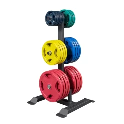 Body Solid Body-Solid Olympic Plate Tree & Bar Holder - GWT56 -Optimaal Fitnessapparatuur Winkel GWT56 02