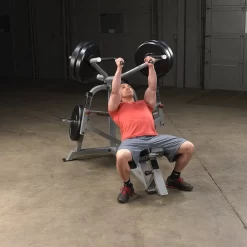Body Solid Pro Clubline Leverage Incline Bench Press - LVIP 7 Body Solid Pro Clubline Leverage Incline Bench Press - LVIP -Optimaal Fitnessapparatuur Winkel LVIP 0015