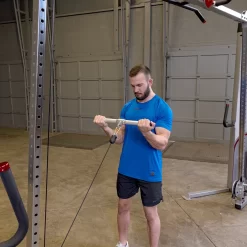 Body Solid Body-Solid Tools Rechte Aluminium Bar - MB022A -Optimaal Fitnessapparatuur Winkel MB022A DSF1560