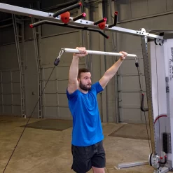 Body Solid Body-Solid Tools Aluminum Double Swivel Bar - MB100A -Optimaal Fitnessapparatuur Winkel MB100A DSF1590