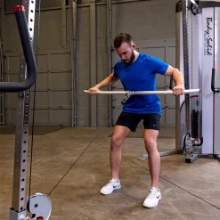 Body Solid Body-Solid Tools Aluminium Lat Bar 122 Cm - MB148A -Optimaal Fitnessapparatuur Winkel MB148A DSF1571