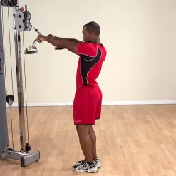 Body Solid Body-Solid Tools Pro-Grip Lat Bar Pro - MB438RG 6 Body Solid Body-Solid Tools Pro-Grip Lat Bar Pro - MB438RG -Optimaal Fitnessapparatuur Winkel MB438RG StraightArmPullDown