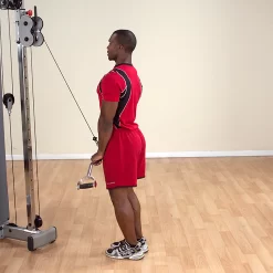 Body Solid Body-Solid Tools Pro-Grip Lat Bar Pro - MB438RG 7 Body Solid Body-Solid Tools Pro-Grip Lat Bar Pro - MB438RG -Optimaal Fitnessapparatuur Winkel MB438RG Triceps