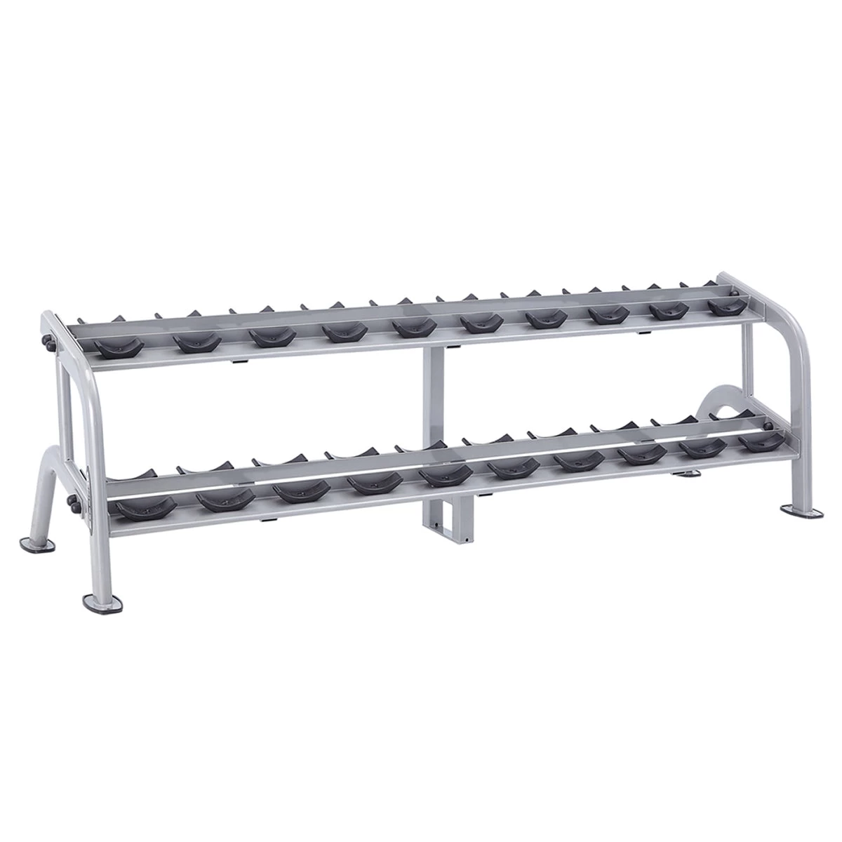 Steelflex Neo 2-Tier Dumbbell Rack - NDR2 1 Steelflex Neo 2-Tier Dumbbell Rack - NDR2