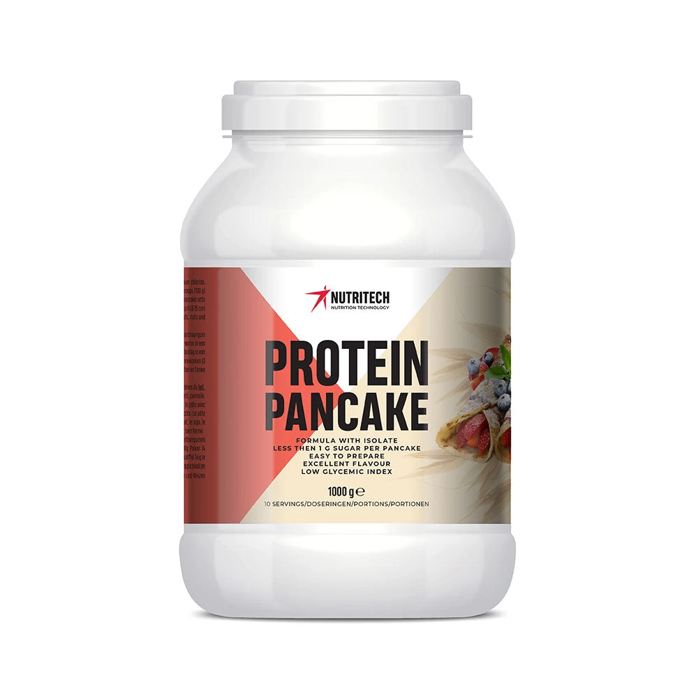 Nutritech Proteïne Pannenkoeken Mix 1000g 1 Nutritech Proteïne Pannenkoeken Mix 1000g