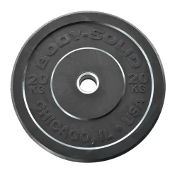 Body Solid Chicago Extreme Bumper Plates - OBPXK -Optimaal Fitnessapparatuur Winkel OBPX20