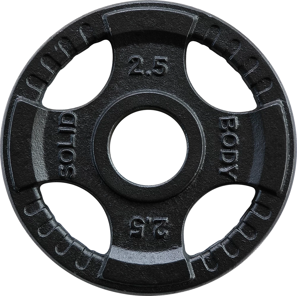 Body Solid Body-Solid Olympische Gietijzeren Halterschijven - OPTK 3 Body Solid Body-Solid Olympische Gietijzeren Halterschijven - OPTK - Afbeelding 3