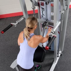 Body Solid Pro Clubline Series II Assisted Chin & Dip Machine - S2ACD -Optimaal Fitnessapparatuur Winkel S2ACD Features 3