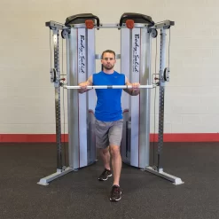 Body Solid Pro Clubline Series II Functional Trainer - S2FT -Optimaal Fitnessapparatuur Winkel S2FT ChestPress DSF0467 master
