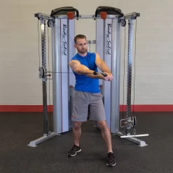 Body Solid Pro Clubline Series II Functional Trainer - S2FT -Optimaal Fitnessapparatuur Winkel S2FT BaseballSwing DSF0432