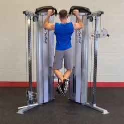 Body Solid Pro Clubline Series II Functional Trainer - S2FT -Optimaal Fitnessapparatuur Winkel S2FT MountianClimberGrip DSF0363