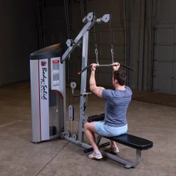 Body Solid Pro Clubline Series II Lat Pulldown & Seated Row - S2LAT -Optimaal Fitnessapparatuur Winkel S2LAT DSF0430