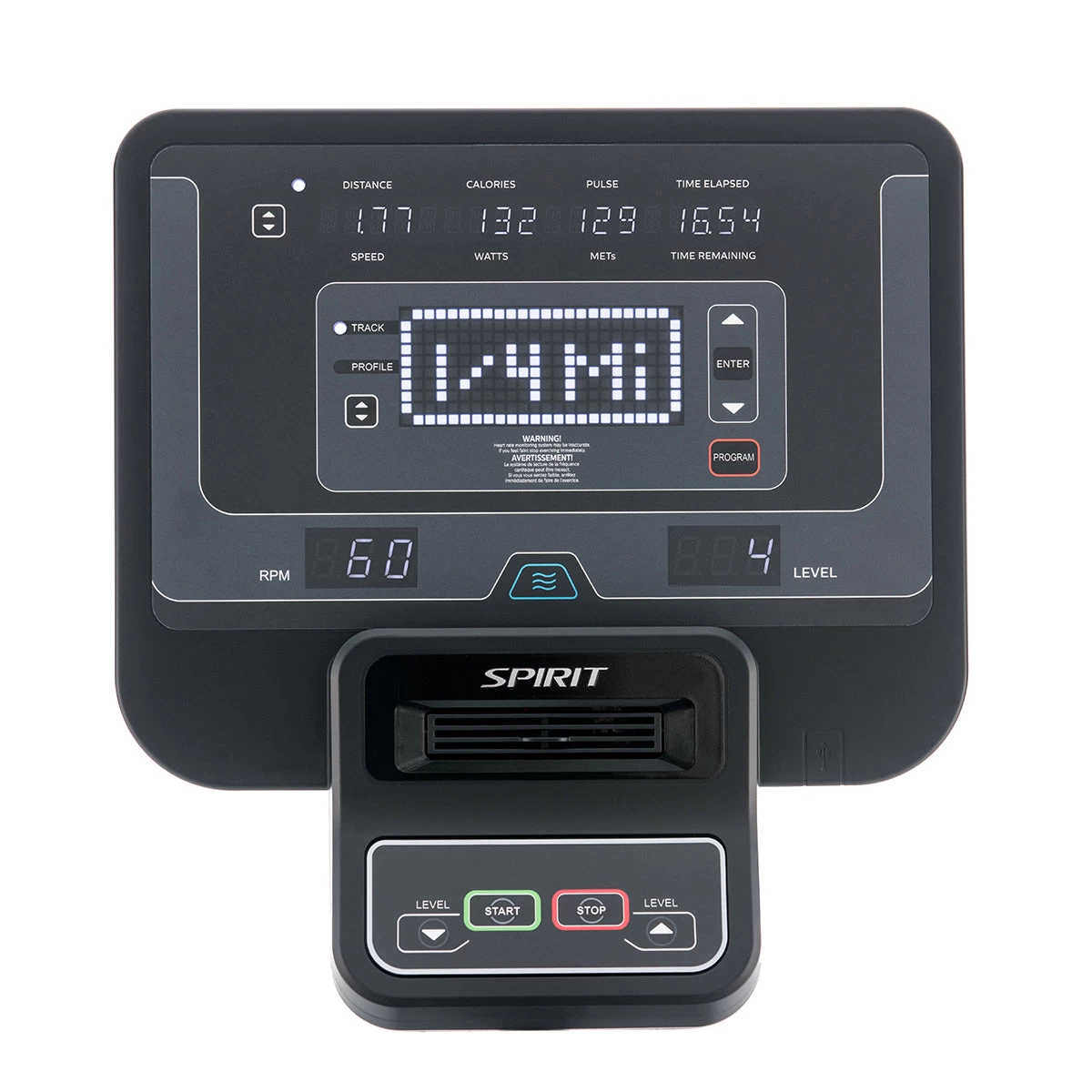 Spirit Fitness Hometrainer - CU800+ 8 Spirit Fitness Hometrainer - CU800+ - Afbeelding 8