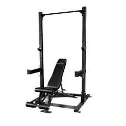 Body Solid Body-Solid Half Rack + Bankje
