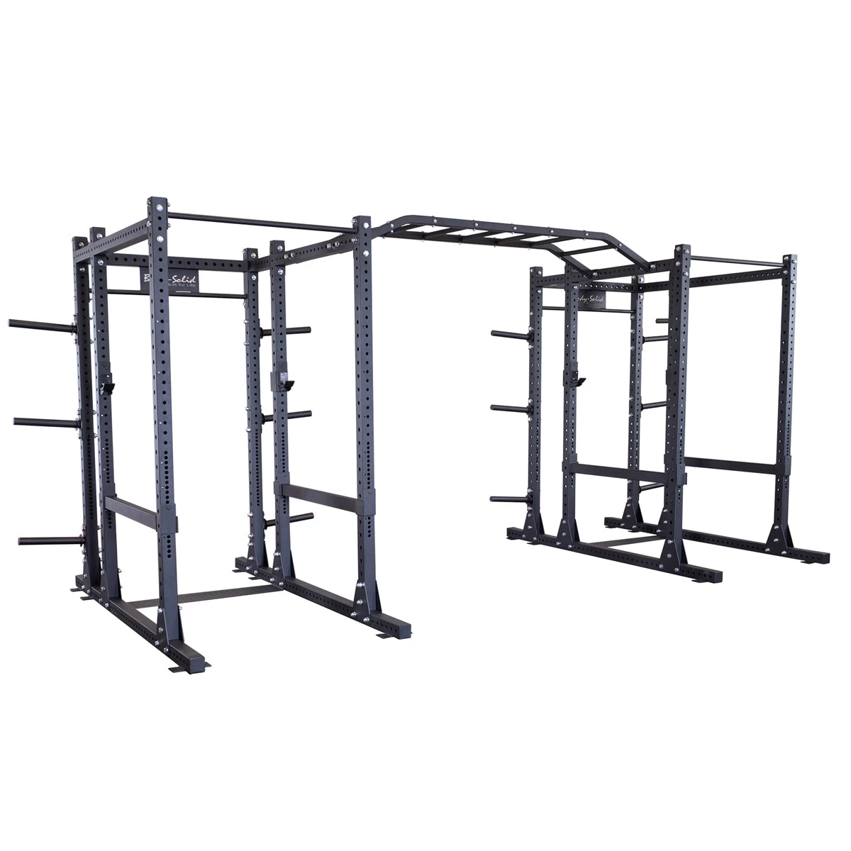 Body Solid Pro Clubline Commercial Extended Double Power Rack Package - SPR1000DBBACK 1 Body Solid Pro Clubline Commercial Extended Double Power Rack Package - SPR1000DBBACK