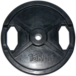 Body Solid Body-Solid Standaard Rubberen Halterschijven - SRP -Optimaal Fitnessapparatuur Winkel SRP15