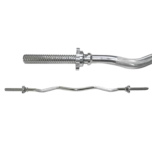 Body Solid Standard Threaded EZ Curl Bar 120 Cm (Ø25 Mm) 2 Body Solid Standard Threaded EZ Curl Bar 120 Cm (Ø25 Mm) - Afbeelding 2