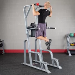 Body Solid Pro Clubline Vertical Knee Raise - SVKR1000 -Optimaal Fitnessapparatuur Winkel SVKR1000 DSCF2290