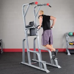 Body Solid Pro Clubline Vertical Knee Raise - SVKR1000 -Optimaal Fitnessapparatuur Winkel SVKR1000 DSCF2300