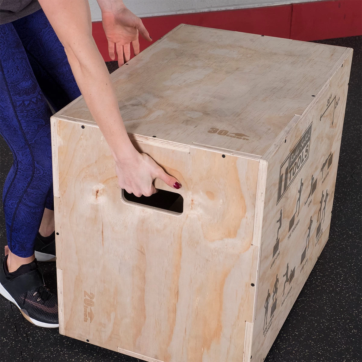 Body Solid Body-Solid Tools 3-In-1 Wooden Plyo Box BSTWPBOX 2 Body Solid Body-Solid Tools 3-In-1 Wooden Plyo Box BSTWPBOX - Afbeelding 2