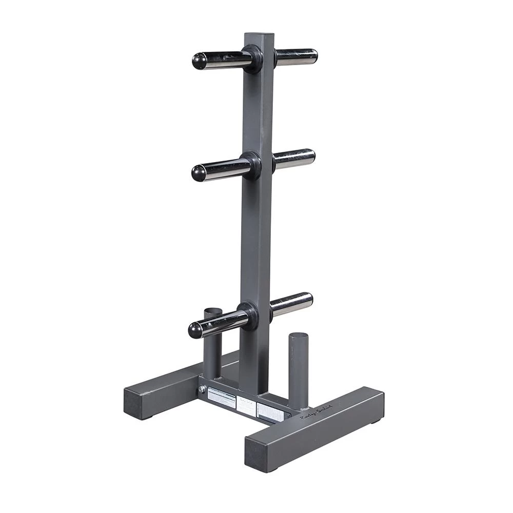 Body Solid Body-Solid Olympic Plate Tree & Bar Holder 1 Body Solid Body-Solid Olympic Plate Tree & Bar Holder